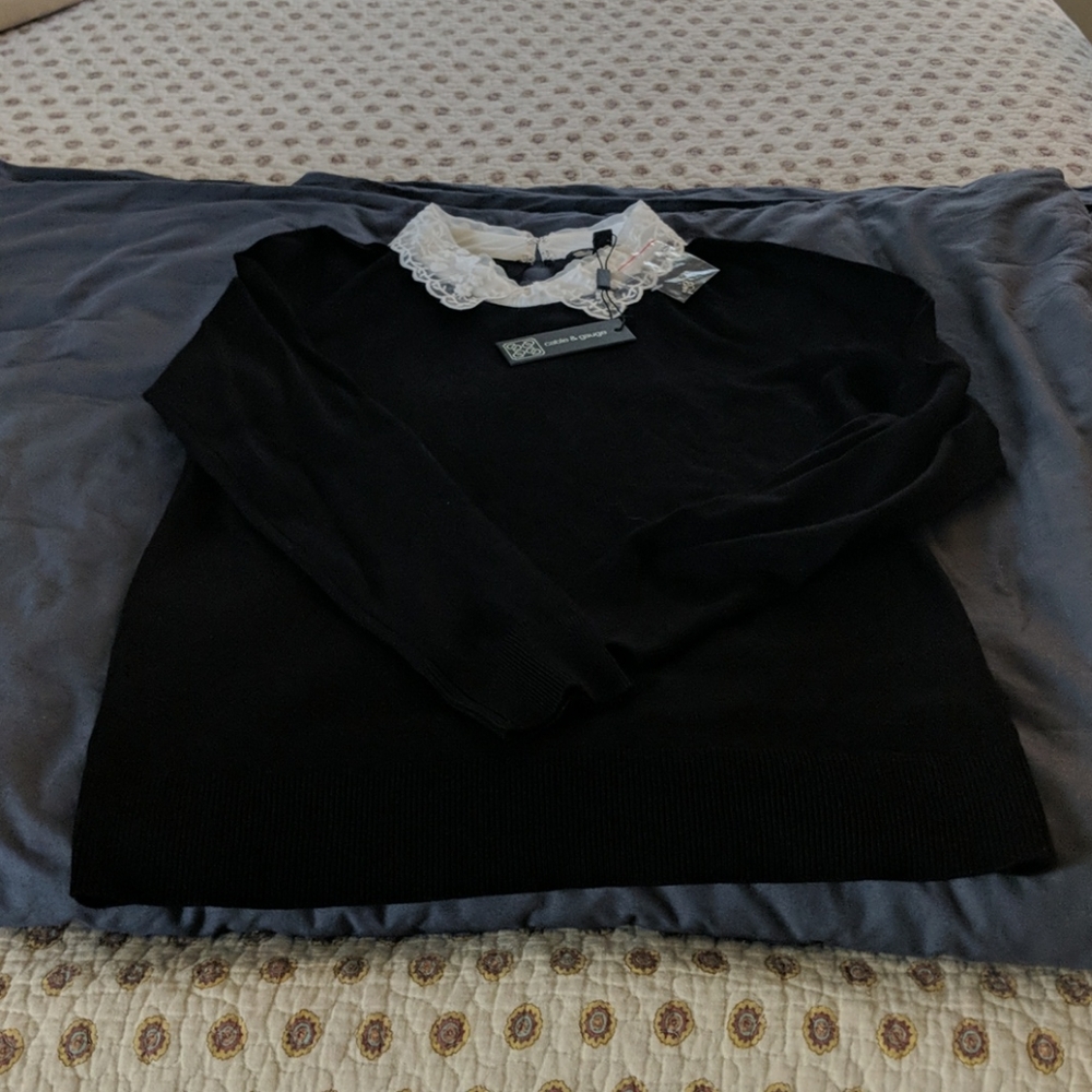Cable & Gauge sweater, NWT, S